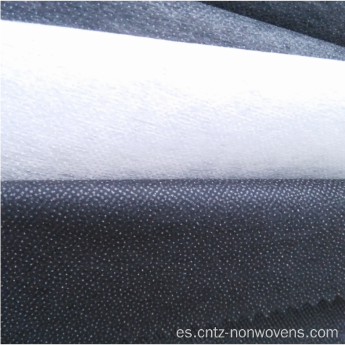 Material de poliéster de nylon al 50%de interliniciones fusibles no tejidas